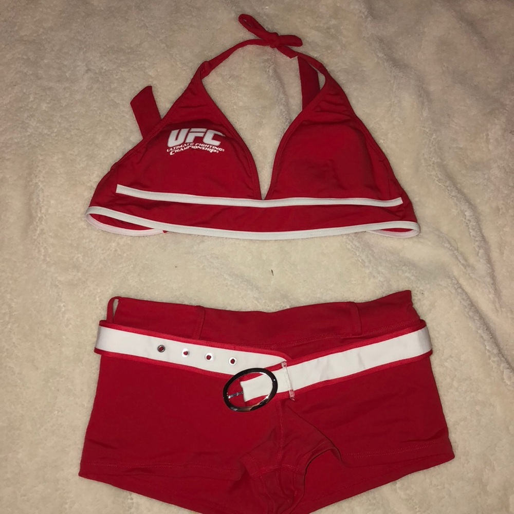 UFC ring girl outfit
